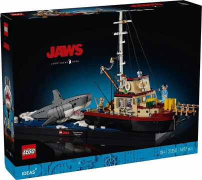 Lego Ideas 21350 Jaws (set Lego Ideas Jaws number 21350) - Survey, Lego, Constructor, Collecting, Modeling, Jaws, Steven Spielberg, Horror, news, Collection, Scale model, Video, Youtube, Longpost, Repeat