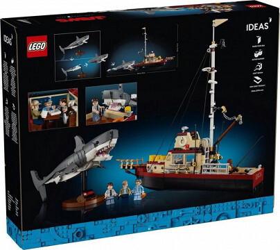 Lego Ideas 21350 Jaws (set Lego Ideas Jaws number 21350) - Survey, Lego, Constructor, Collecting, Modeling, Jaws, Steven Spielberg, Horror, news, Collection, Scale model, Video, Youtube, Longpost, Repeat