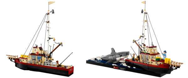 Lego Ideas 21350 Jaws (set Lego Ideas Jaws number 21350) - Survey, Lego, Constructor, Collecting, Modeling, Jaws, Steven Spielberg, Horror, news, Collection, Scale model, Video, Youtube, Longpost, Repeat