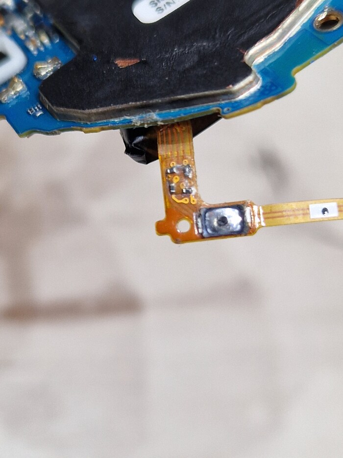 Восстановить шлейф на часах