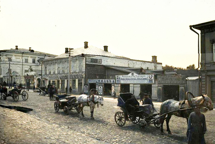 Как жила и выглядел Пермь в начале XX века? 20 раскрашенных фотографий дореволюционного города Историческое фото, Колоризация, Старое фото, История города, Пермь, 20 век, Российская империя, Длиннопост