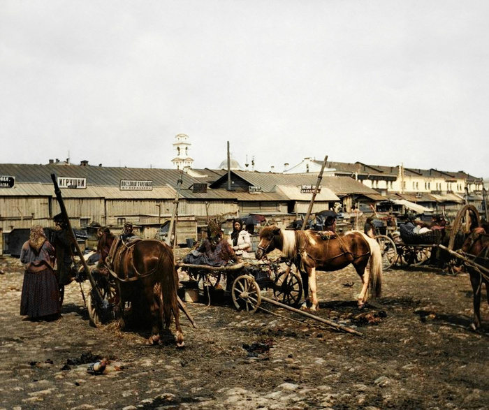 Как жила и выглядел Пермь в начале XX века? 20 раскрашенных фотографий дореволюционного города Историческое фото, Колоризация, Старое фото, История города, Пермь, 20 век, Российская империя, Длиннопост
