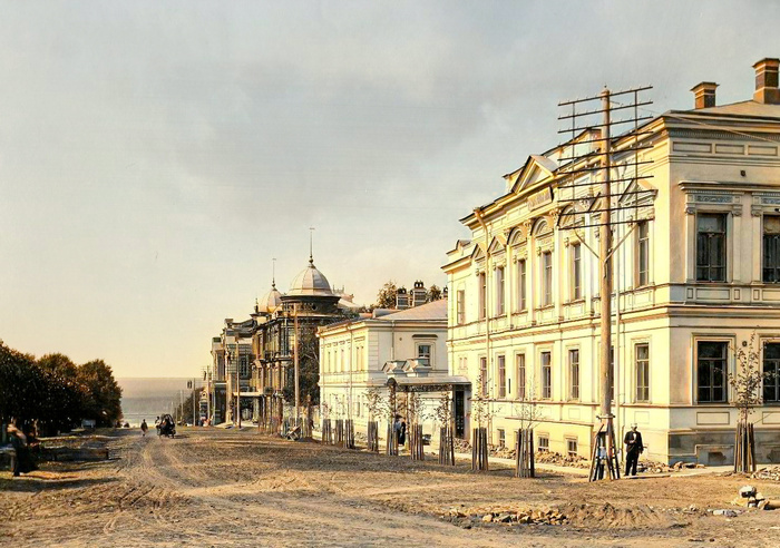 Как жила и выглядел Пермь в начале XX века? 20 раскрашенных фотографий дореволюционного города Историческое фото, Колоризация, Старое фото, История города, Пермь, 20 век, Российская империя, Длиннопост