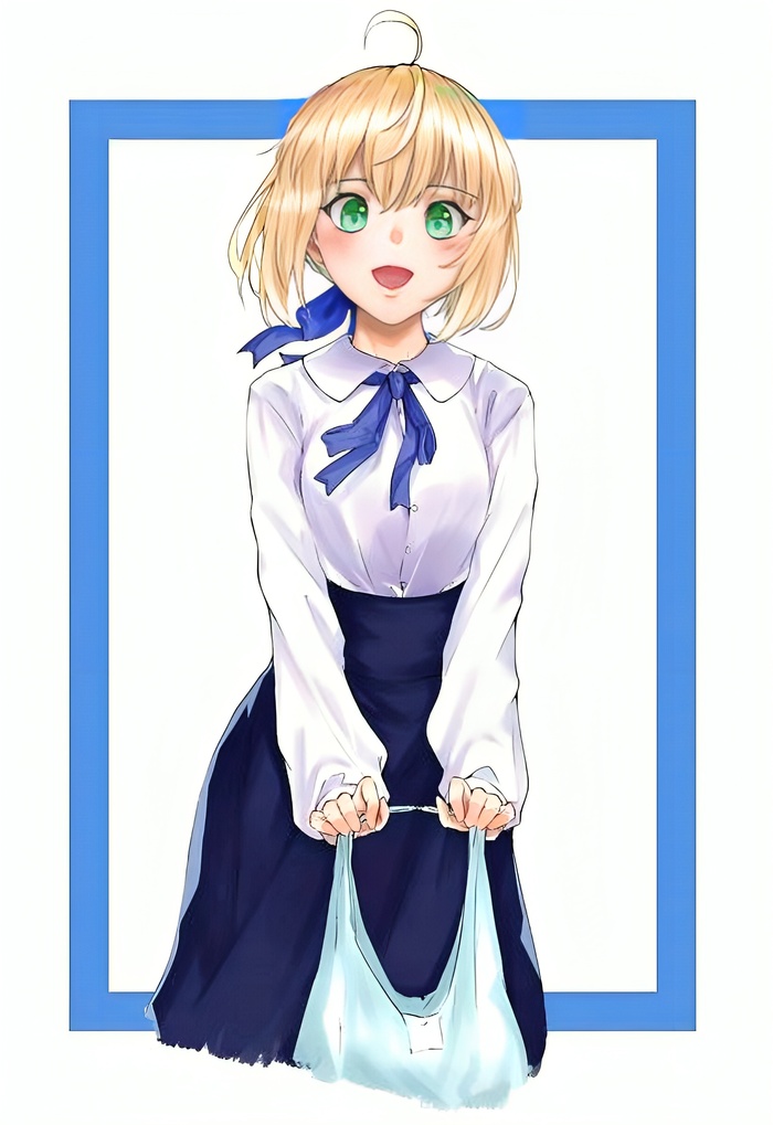  Saber Anime Art, , Fate, Fate-stay Night, Saber, Artoria Pendragon