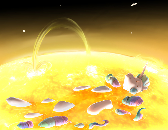   My Little Pony, Ponyart, Princess Celestia, Silfoe