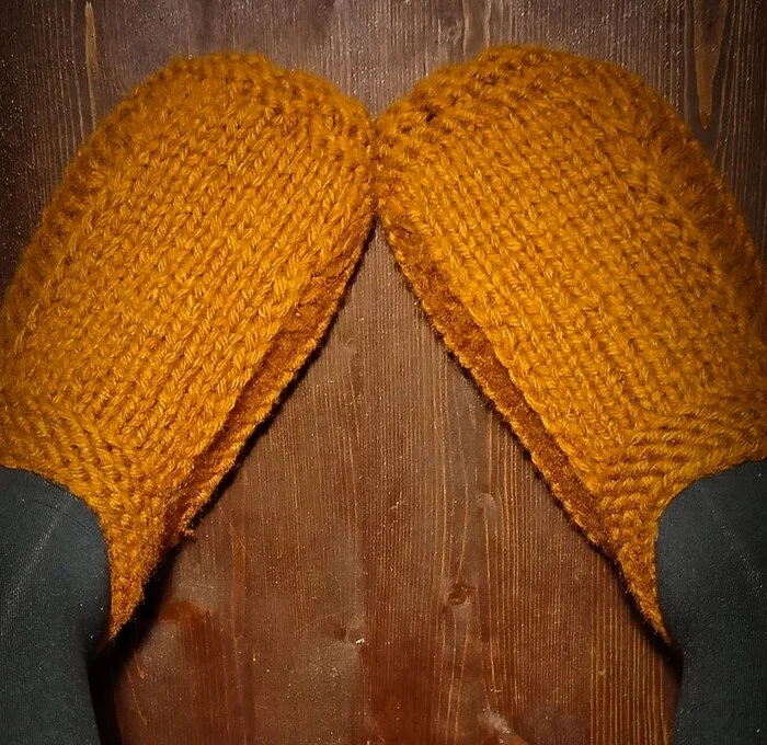 Fast. Just - Slippers, Traces, Knitting, Knitting, Yarn, For home, Cosiness, Heat, Needlework, Hygge, Quickly, Just, Handmade, Longpost, Needlework without process