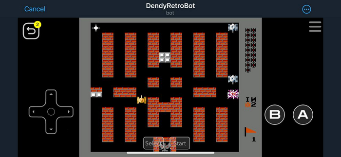 ����� ��� DendyRetroBot. ���� Battle City