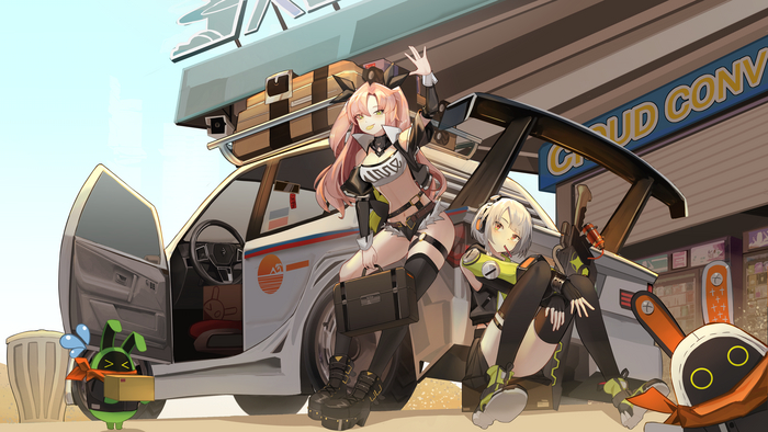  Anime Art, Zenless Zone Zero, Nicole Demara (zzz), Anby Demara (zzz)