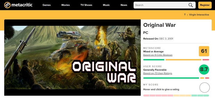 Тот случай, когда критики не распробовали, а игроки искренне полюбили проект