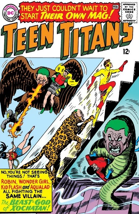 Let's dive into comics: Teen Titans #1-10 - more than just sidekicks! - My, Superheroes, Dc comics, Teen titans, Robin, Kid Flash, Comics, Comics-Canon, Longpost