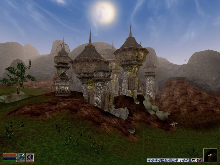 Nchuleft - My, Bethesda, The elder scrolls, The Elder Scrolls III: Morrowind, Tamriel, Vvardenfell, Dwemers, Ruin, Ruins, RPG, Nostalgia, Screenshot