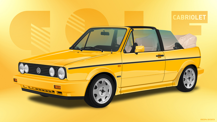 Volkswagen Golf Mk1 Cabriolet 1988