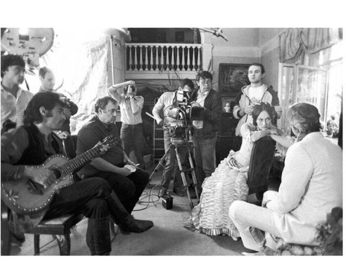 On the set of a nostalgic film - the USSR, Youth, Youth, Actors and actresses, Movies, Soviet cinema, Its own atmosphere, The photo, Old photo, Telegram (link)