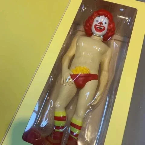 McDonald's. Here is what I like? - Humor, McDonald's, Doll, Clown, Ronald McDonald