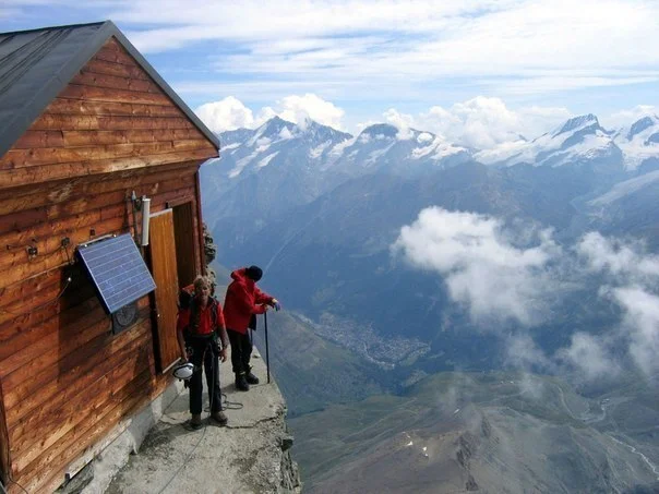 Solvay Hut - The photo, The rocks, Mountaineering, Beautiful view, The mountains