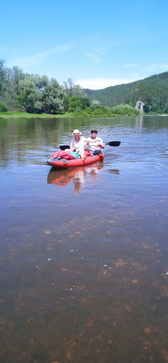 4-day rafting or wonderful adventures. Test of the inflatable kayak Khatanga Weekend-2 and disorders from the manufacturer of inflatable boats INSER - My, Hike, River, Alloy, Kayak, Kayaking, Bashkortostan, Longpost, River rafting