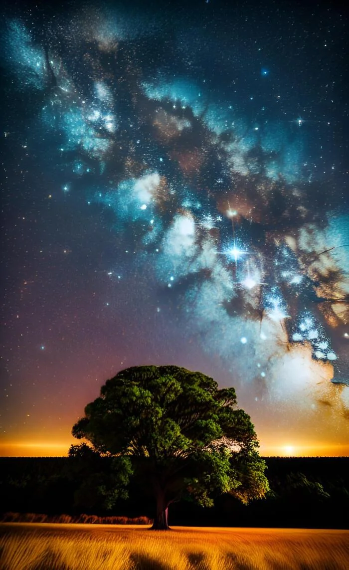 Category “Interesting facts from AI” - My, Universe, Astrophysics, Land, Planet, Planet Earth, Astronomy, Galaxy, NASA, Milky Way, Stars, Polar Lights, Neural network art, Artificial Intelligence, Modern Art, Longpost