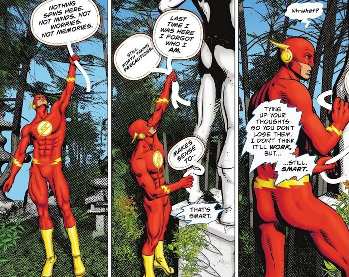 Extraordinary Dive into Comics: The Flash vol.6 #1-8 - people who read it will go crazy - My, Superheroes, Dc comics, The flash, Comics, Comics-Canon, Conceptualism, Abstraction, Rave, Longpost