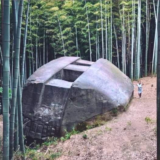 One of the Japanese megaliths, Masuda Stone Ship - Megaliths, Japan, Antiquity, Civilization, Mystery, Archeology