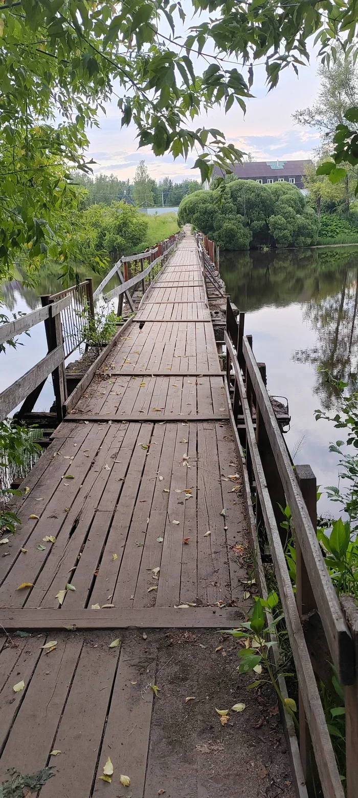 Greetings from Nelidovo - My, Tver region, Nelidovo, Bridge, Infrastructure, Priorities, Longpost