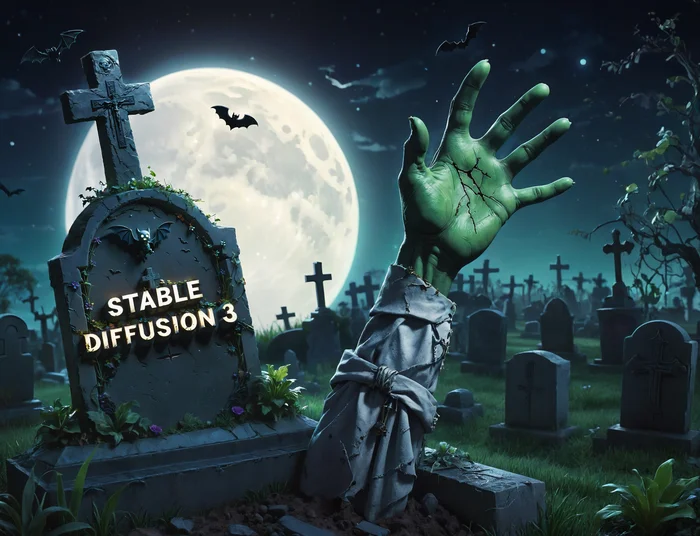 Stability AI: Back from the Dead - Stable Diffusion 3 gets a second chance with license update - My, Artificial Intelligence, Нейронные сети, Future, Startup, Development, Sd3, Stable diffusion 3, Stable diffusion, Video, Youtube, Longpost