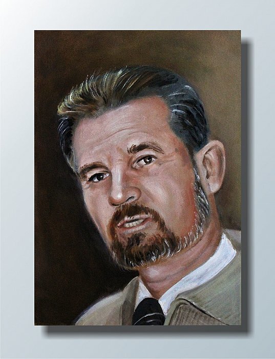 Vyacheslav - My, Artist, Oil painting, Author's painting, Butter, Longpost