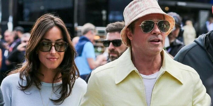 Brad Pitt made his first public appearance with his girlfriend - Stars, Hollywood, Brad Pitt, Peekaboo, The photo