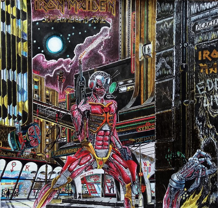 Альбом 1986 года "Somewhere in time"