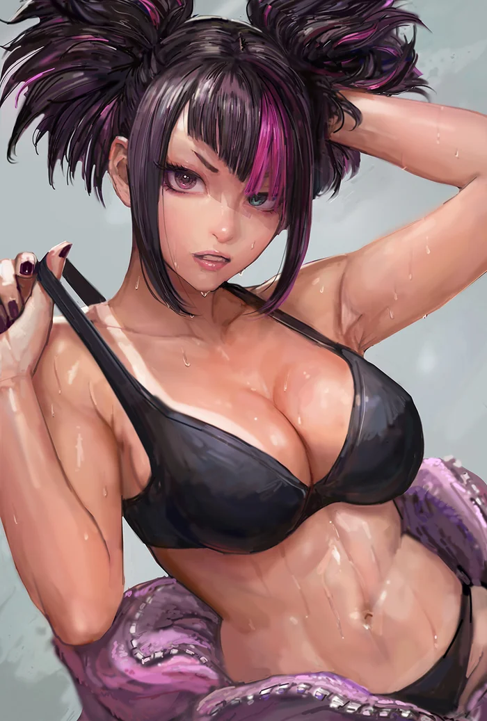 Jury - Games, Art, Street fighter, Juri han, NSFW, Erotic