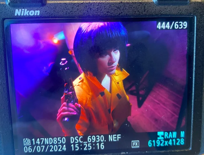 Major Motoko Kusanagi / Major Motoko Kusanagi / backstage - My, Cosplay, Kusanagi motoko, Ghost in armor, Longpost, The photo