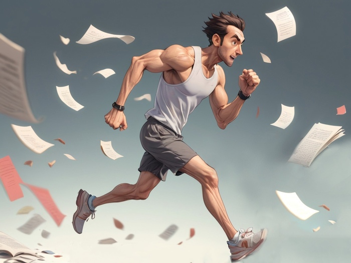 История о погоне за хвостом, или «Почему писатели вообще бегают»