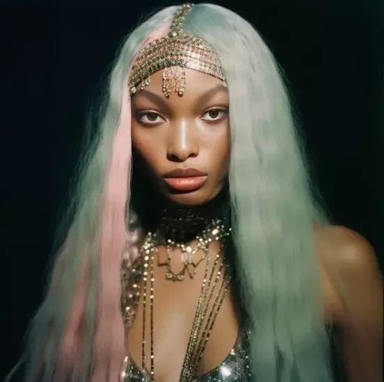 Девушка, созданная нейросетью