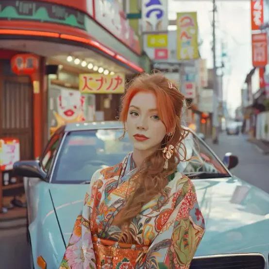 Девушка, созданная нейросетью