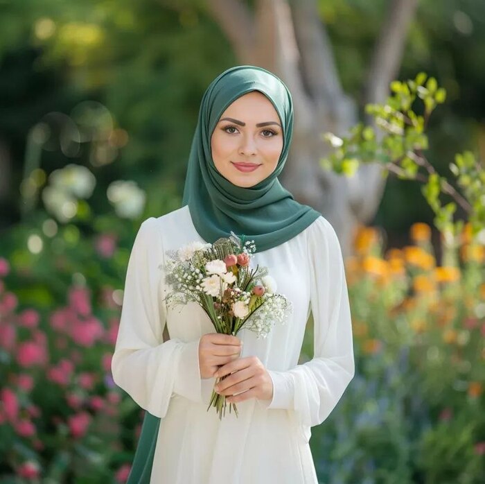 Девушка, созданная нейросетью