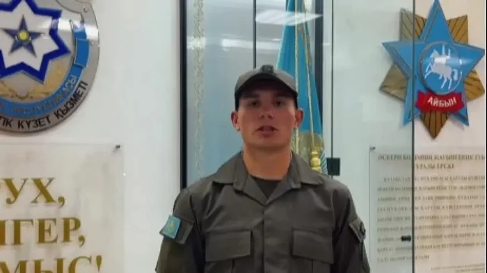 Relatives could not come to the oath: the hero of the video was transferred to the Presidential Regiment - Military, Kazakhstan, Video, Vertical video