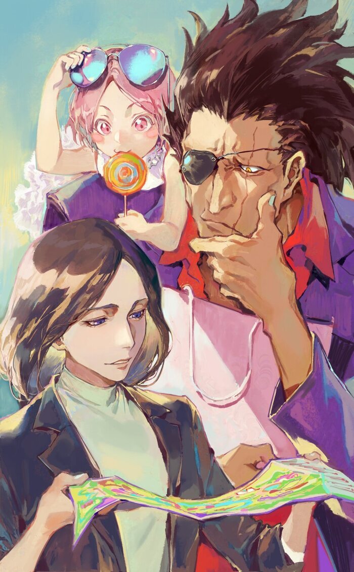     ... , , Anime Art, Bleach, Zaraki kenpachi, 