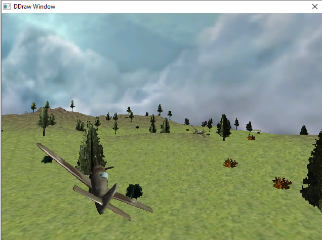 I wrote it myself, I flew it myself: how and why did I develop a 3D game from scratch for computers from the 90s in 2024? - My, Survey, Hot, Nishtyaki, Programming, Net, 3D graphics, Games, Flying, Pilot, Airplane, Fw-190, Directx, Gamedev, Video, Soundless, Longpost