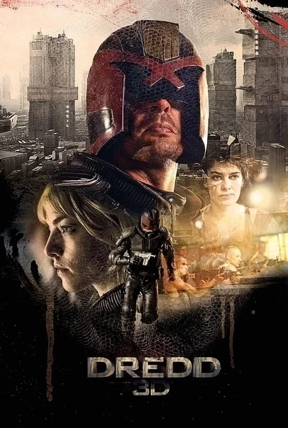 On July 11, 2012, the premiere of the film “Judge Dredd 3D” took place at the Comic-Con festival. - Hollywood, Боевики, Actors and actresses, Judge Dredd, Karl Urban, Screen adaptation, Comics