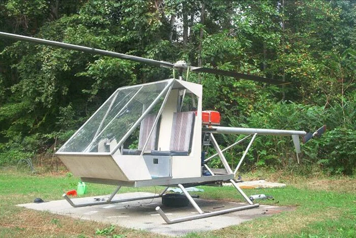 Tesla Cybercopter - Вертолет, Авиация, Странный юмор, Стеб, Tesla, Tesla Cybertruck, Фотография, Пародия, Самоделки