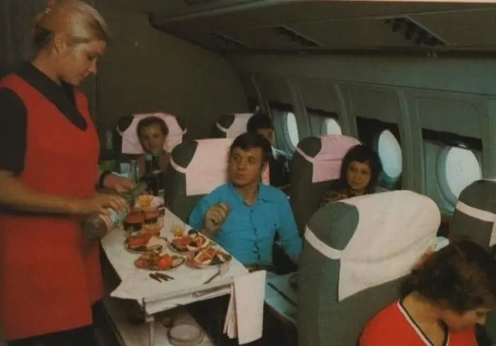 Aeroflot advertising photos from the 1970s - the USSR, Aeroflot, Advertising, Nostalgia, 70th, Longpost