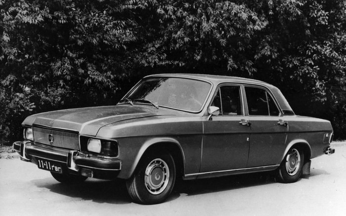 Опытный образец ГАЗ-3102, 1976 г.