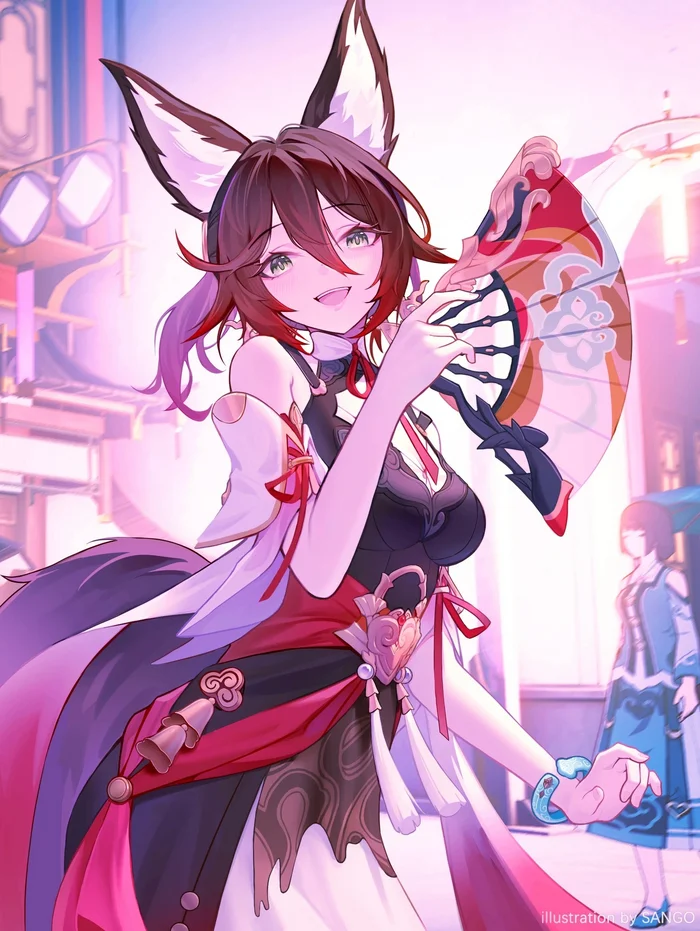 Fox - Anime, Anime art, Tingyun (Honkai: Star Rail), Honkai: Star Rail