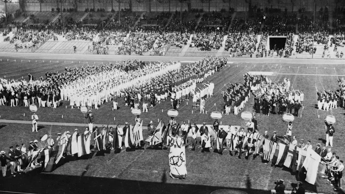 This day is a hundred years ago. July 27, 1924 - date, 1924, 20th century, 100 years, Past, July, 1920s, Today, Paris, Olympic Games, Memory