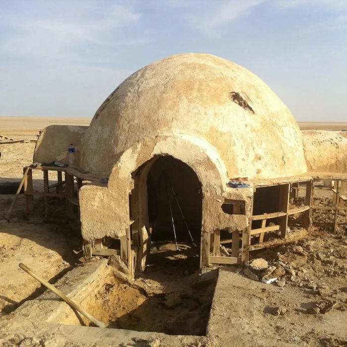 Abandoned home of Luke Skywalker in Tunisia - Abandoned, Travels, Tunisia, Star Wars, Luke Skywalker, Tatooine