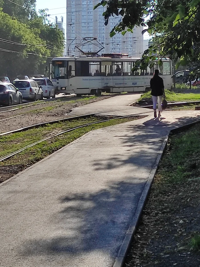 A story about how I got to work on tram No. 13 - My, Public transport, Road accident, Tram, Novosibirsk