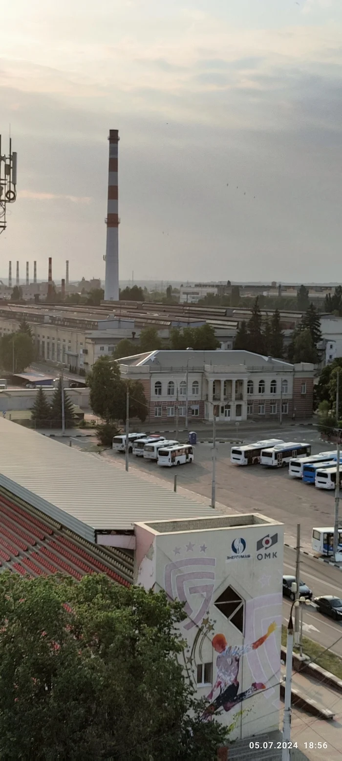 The magic of Belgorod - My, Cities of Russia, Night city, Belgorod, City lights, beauty, Russia, View from the window, Clouds, Sky, Sunset, Longpost, Mobile photography