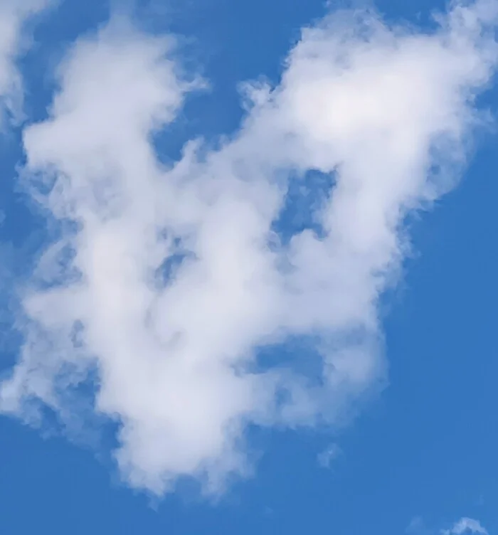 Looking to the sky - My, Sky, Clouds, Summer, Longpost