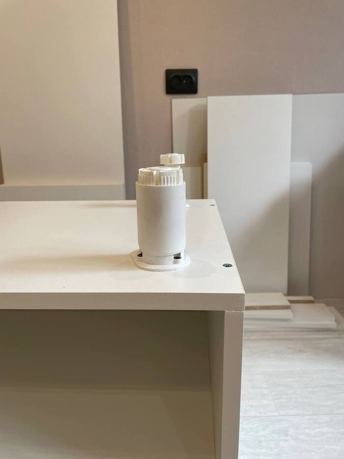 На фото всего лишь примерка, итоговый вариант делался уже с аккуратным резом