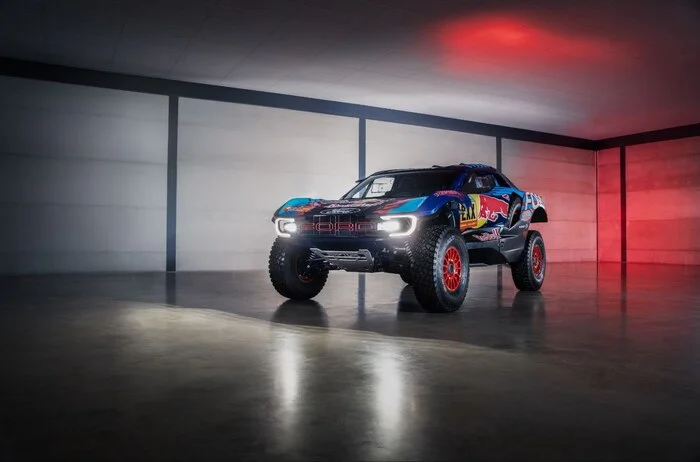 Racing Ford Raptor category T1+ for the Dakar 2025 rally. This monster will be driven by the great El Matador - Carlos Sainz Sr. - Rally dakar, Ford, Dakar, Carlos Sainz, Video, Vertical video, Telegram (link), Longpost