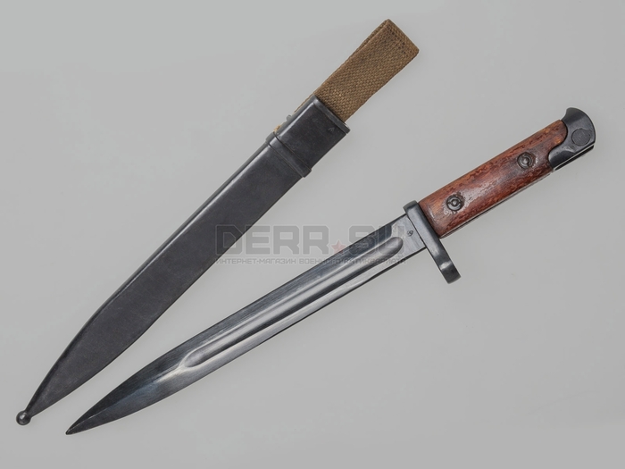 ножен, конечно, не было